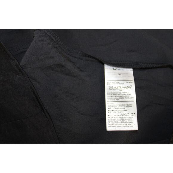 Sleeveless Pleated Neck Blouse – Black – Size M - Picture 4 of 4